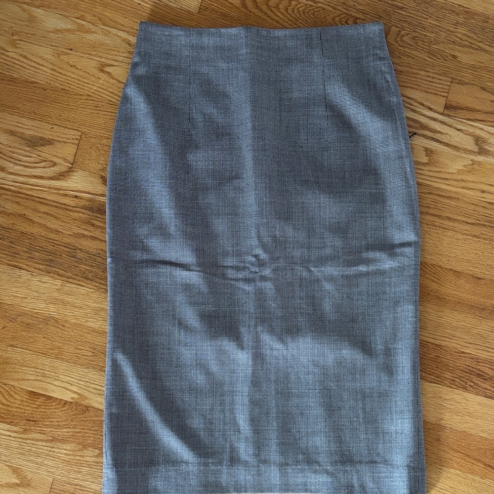Vintage Banana Republic Houndstooth wool Pencil Skirt